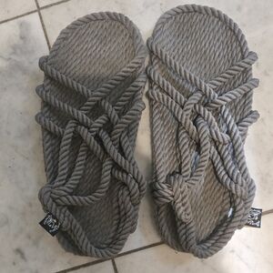 Gray Rope Sandals NOmadic State Of Mind Brand